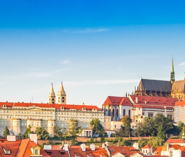 Vista del Castillo de Praga