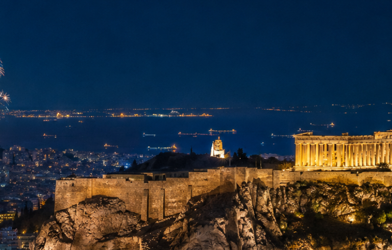 atenas en fin de año