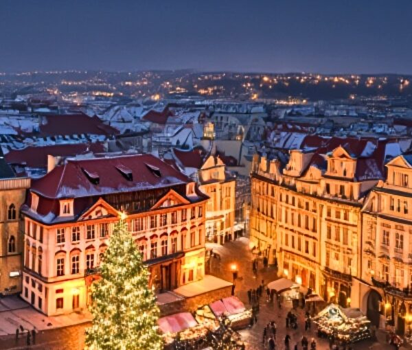 praga en puente diciembre