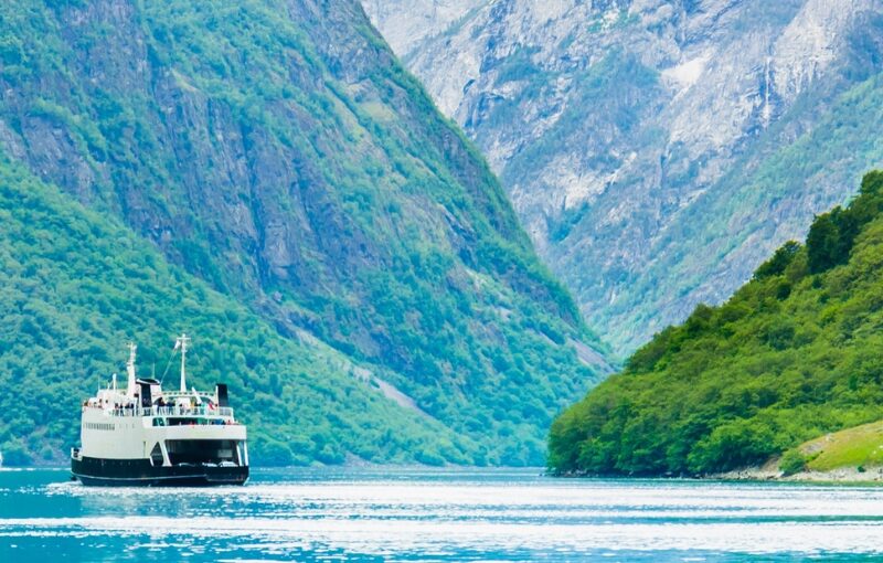 Fiordos noruegos en agosto